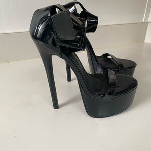 Cute black stilettos
